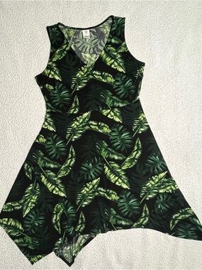 Wrapper Tropical Dress